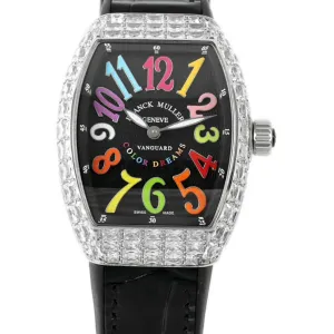 Vanguard V32 Black Dial with Colourful Markers