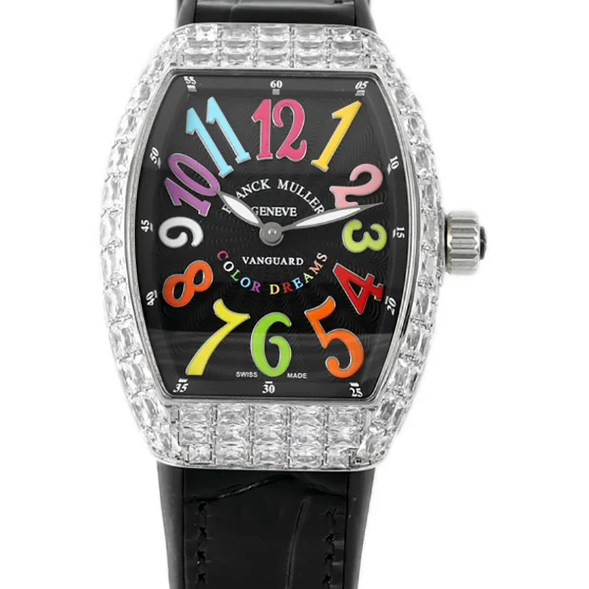 Vanguard V32 Black Dial with Colourful Markers