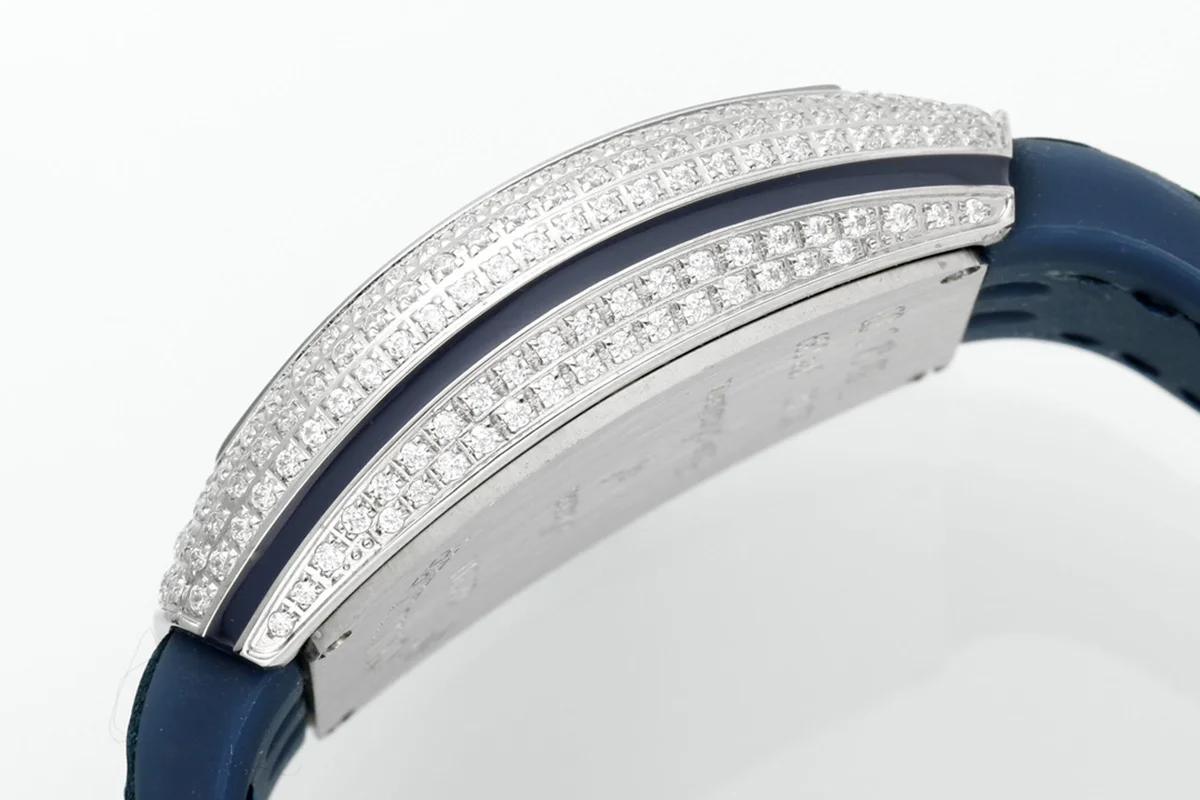 Vanguard V32 Blue Dial with Diamonds Markers