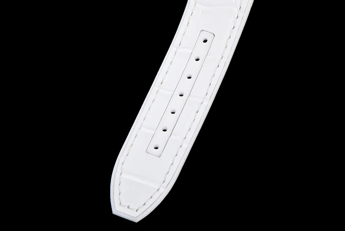 Vanguard Yachting White Dial V45 with Colourful Markers and Diamond Bezel