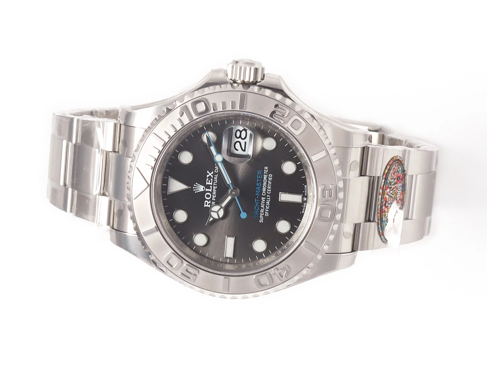 Yacht-Master 126622 Clean 1:1 Best Edition 904L Steel Gray Dial on SS Bracelet VR3235