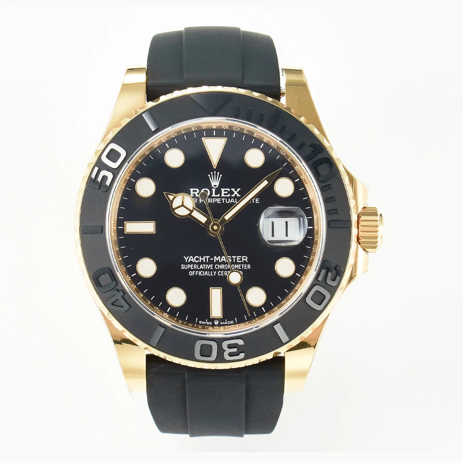 Yacht-Master 226658 ARF 1:1 Best Edition on Oysterflex Strap VR3235 (Gain Weight)