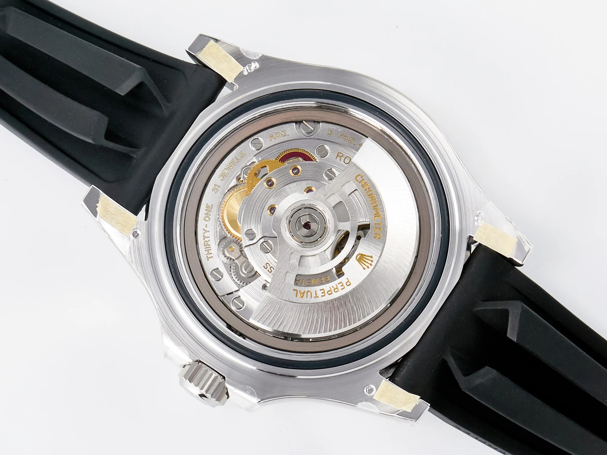 Yacht-Master 226659 ARF 1:1 Best Edition Black Ceramic Bezel on Oysterflex Rubber Strap VR3235 (Gain Weight)