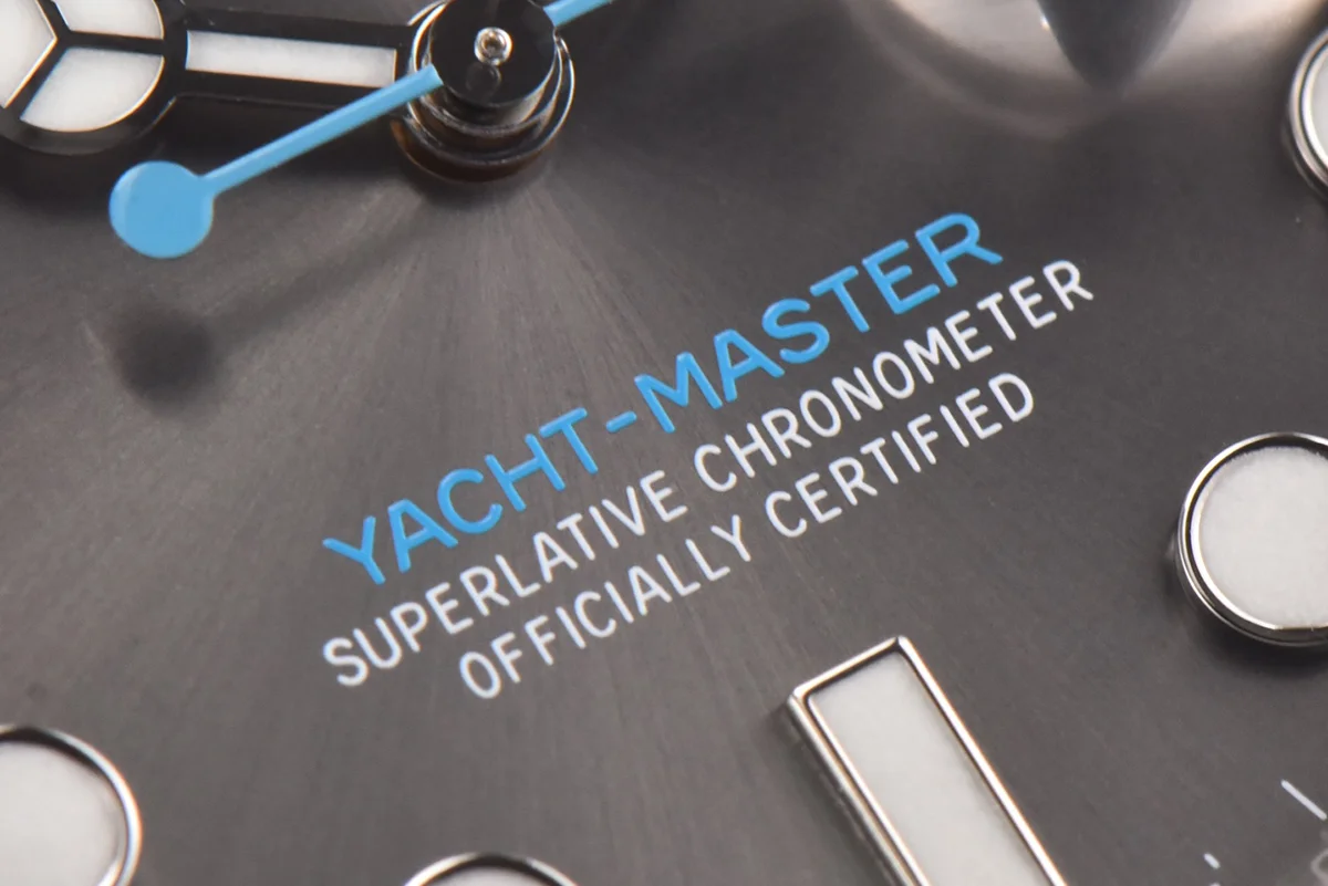 Yacht-Master 40 116622 Rolesium Grey Dial