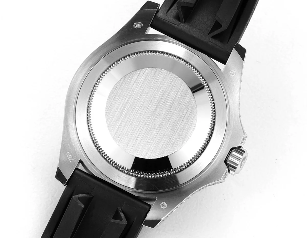 Yacht Master 40 Black Dial with White Diamond Bezel